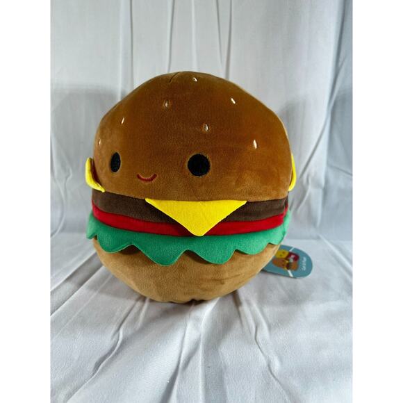 Squishmallows Flip A Mallows 8" Carl & Floyd Burger Fries Original Plush NEW NWT - Picture 1 of 16